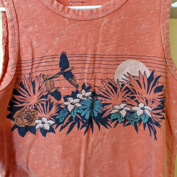 Lucky Brand Tropical Tank Top - Small - Picture 2 of 4